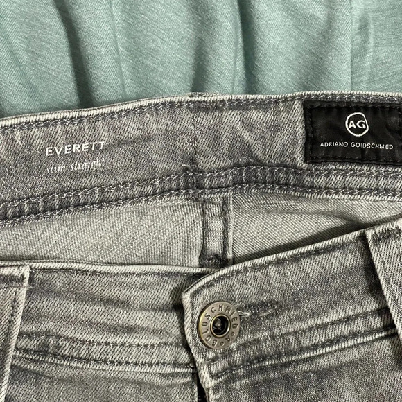 AG Adriano Goldschmied Everett Slim Straight Stretch Jeans Size 31x32 - Picture 4 of 9